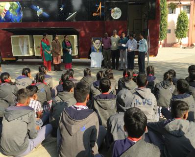 ISRO visit at KV VSN Nagpur 